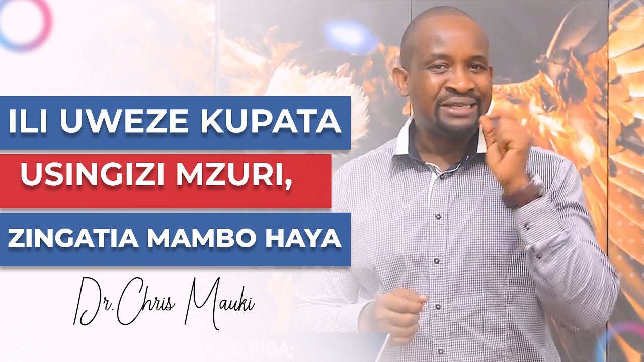 Dr. Chris Mauki: Ili uweze kupata usingizi mzuri, zingatia mambo haya manne