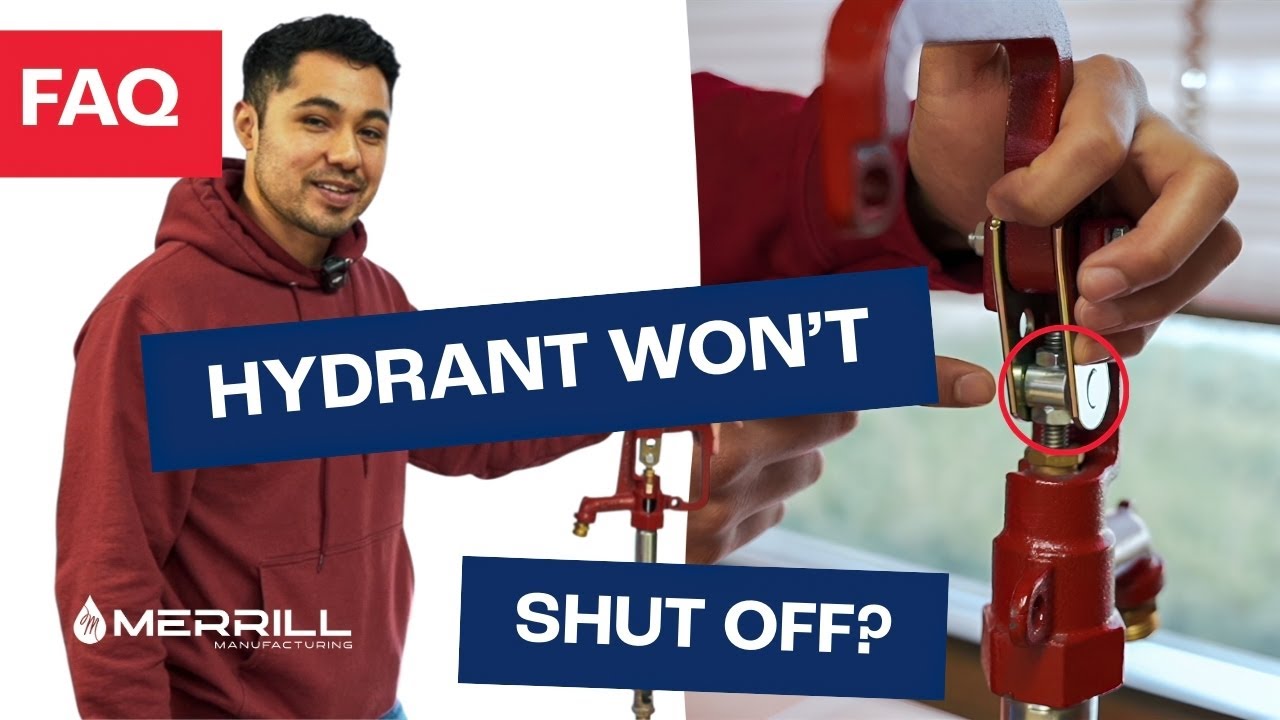 How Do I Fix a Hydrant That Won&rsquo;t Shut Off Properly or Continues to Run?