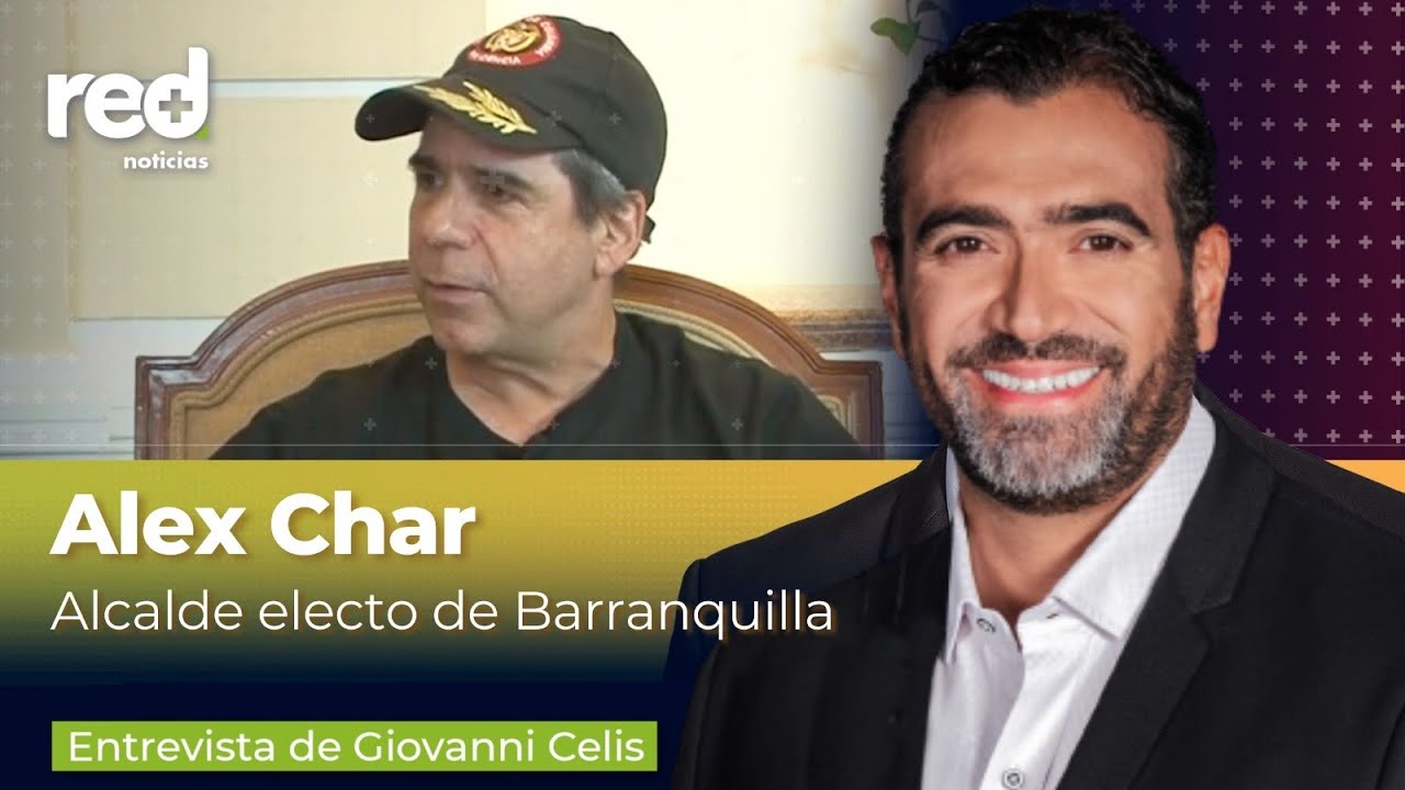 Álex Char habla de cómo es su relación con Petro, la seguridad y educación en Barranquilla | Red+