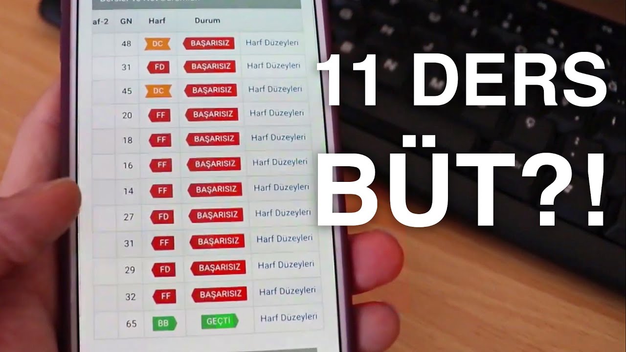 Bütünleme sınavı nedir? (Büt Nedir?)