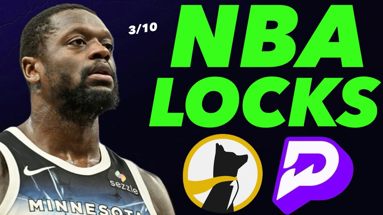 PRIZEPICKS NBA TUESDAY 3/10/26 - FREE PICKS!!!  (NBA SWEEP!!!) - BEST PLAYER PROPS - NBA TODAY
