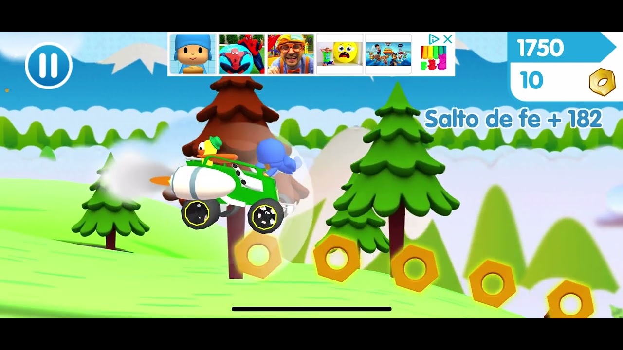 Pocoyo run fun ultimate karts 3 round