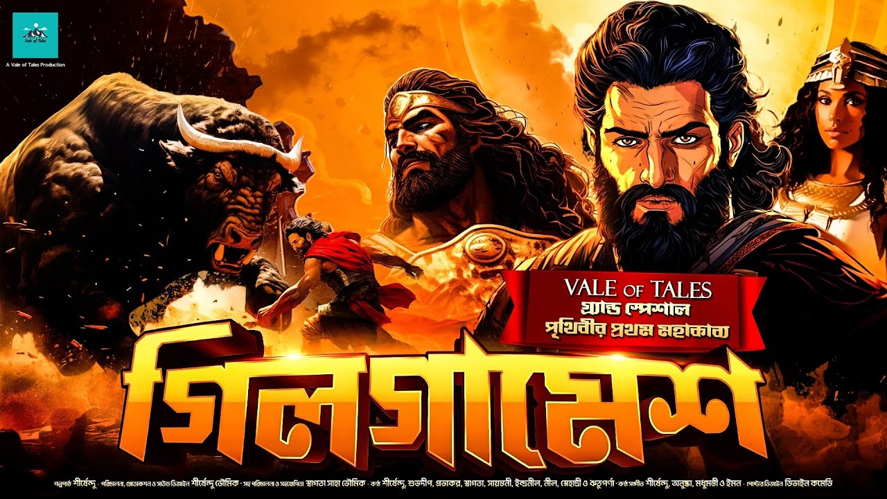 গিলগামেশ (Epic! Adventure! Historical!) |  Ep 1 | Gilgamesh | bengali audio story | @ValeofTales