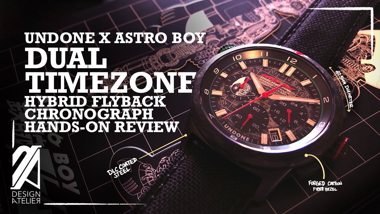 This Is How Licensed Collectibles Should Be Done! The Undone X Astro Boy Flyback Chronograph