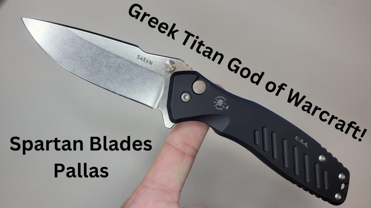 Spartan Blades Pallas Snap Review - BUTTON LOCK BRUTUS!