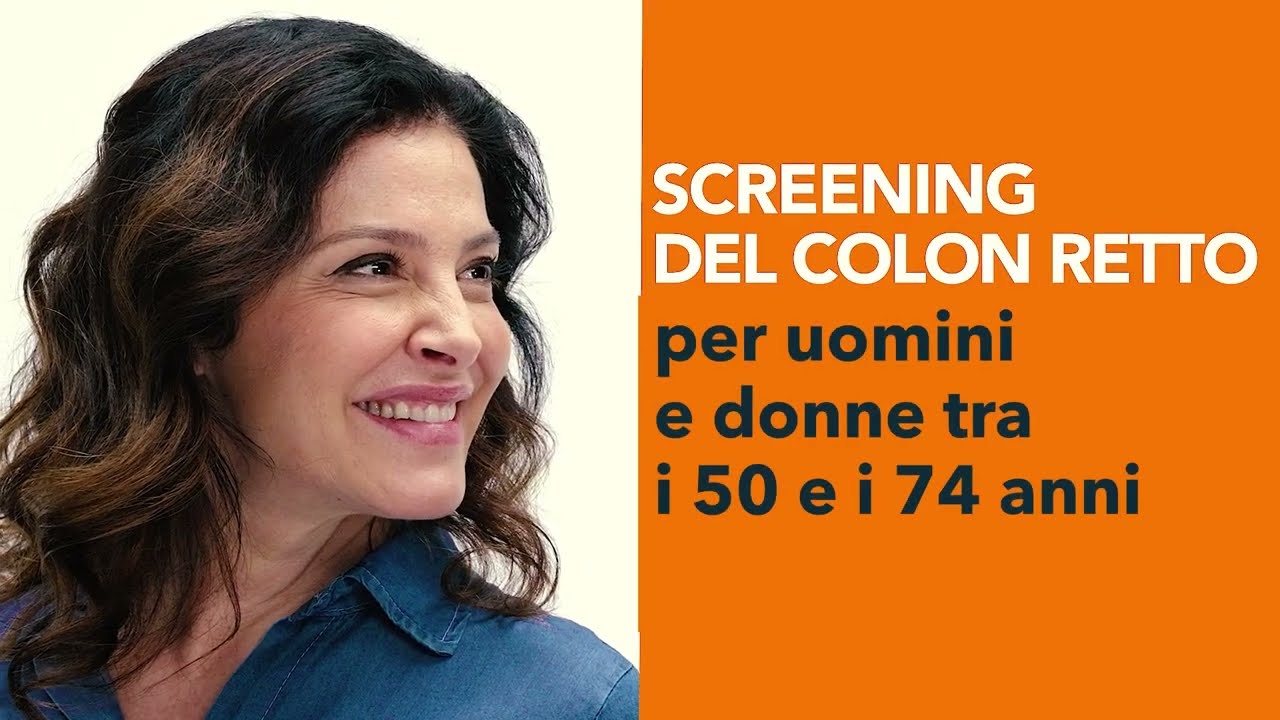 Screening colon retto: test gratuito per donne e uomini da 50 a 74 anni