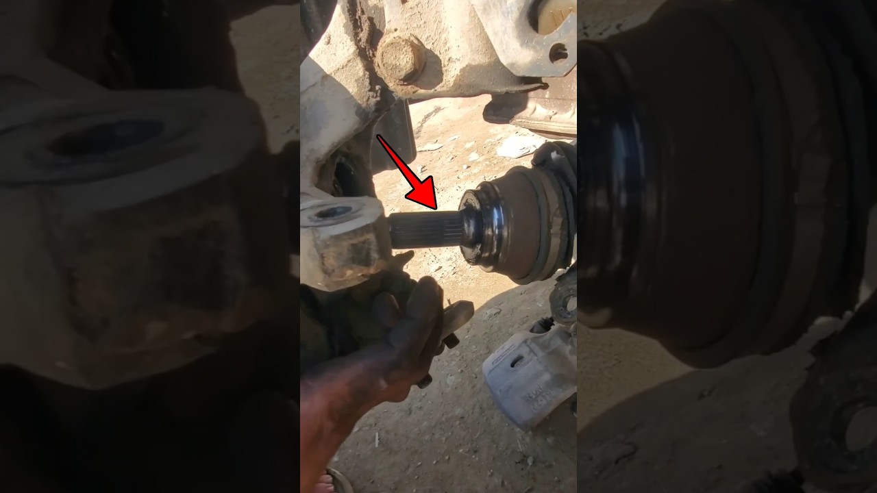Stuck Front Axle? Easy Removal Trick! 
