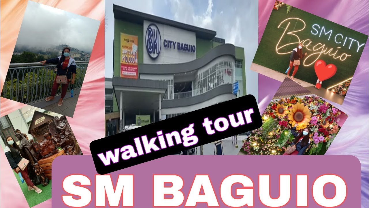 Biggest mall in Baguio#SM City Baguio💙Baguio walking tour.SM VIEW