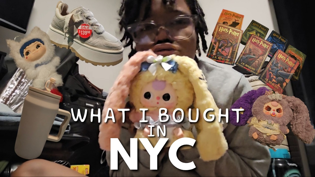 Everything I Bought In NYC! A Haul Vlog