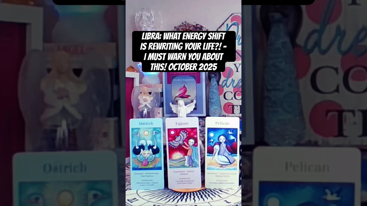 LIBRA: WHAT ENERGY SHIFT IS REWRITING YOUR LIFE?! - I MUST WARN YOU ABOUT THIS! #libra #tarot #short