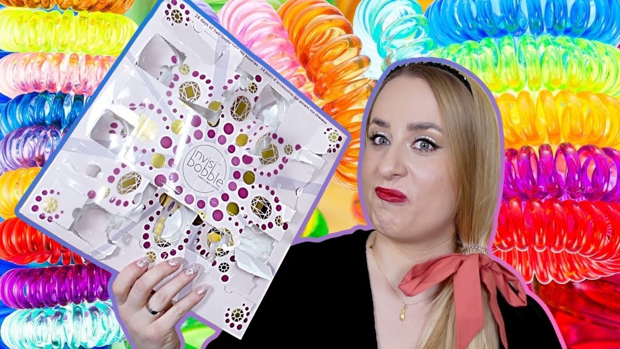 BEZNADZIEJNY KALENDARZ Z RZECZAMI DO WŁOS&Oacute;W? 🌈 INVISIBOBBLE