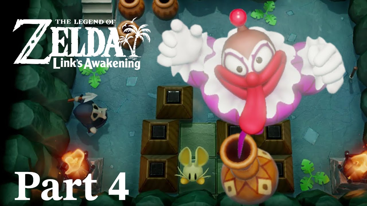 The Legend of Zelda - Link’s Awakening - Part 4 Full Game Walkthrough - Meeting the Genie