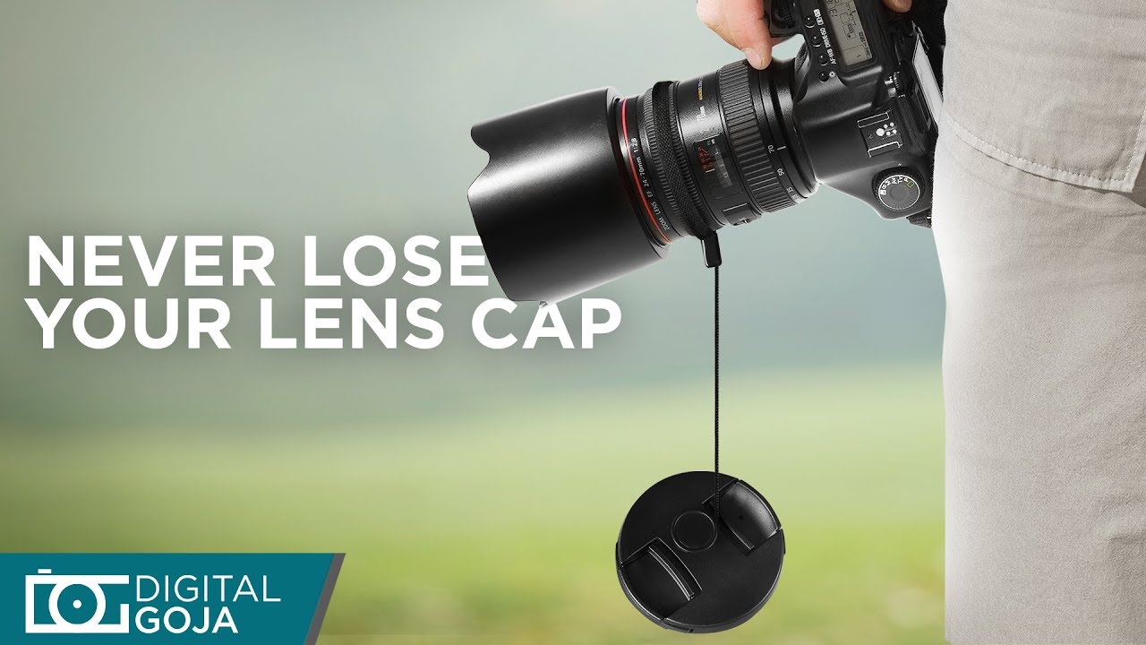 Lens Cap Keeper Holder by Altura Photo| Never lose your lens cap again
