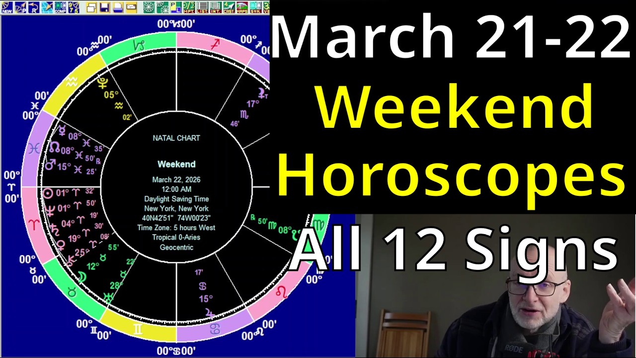 Astrology for the Weekend of Mar 21 2026: Mars trine Jupiter