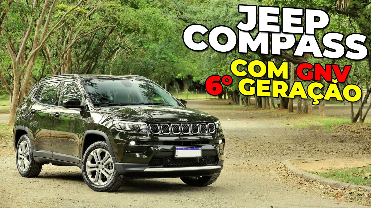 JEEP COMPASS COM GNV 6° GERAÇÃO