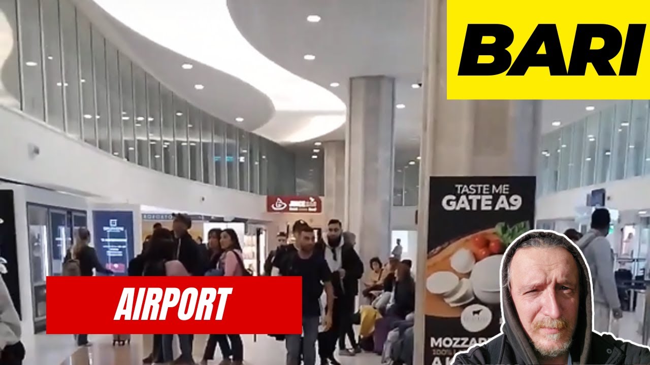 Bari airport, Italy