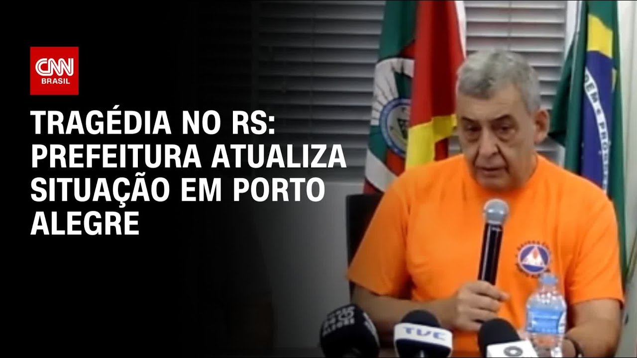Tragédia no RS: Prefeitura atualiza situação em Porto Alegre | CNN 360