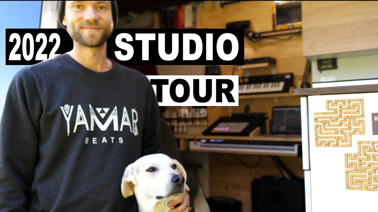INSANE Mobile VANLIFE Recording Studio Tour 2022