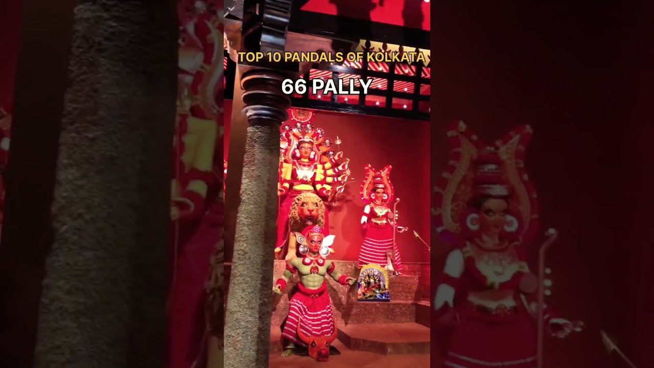 Top 10 Famous Durga Puja 2025 Pandals of Kolkata | Durga Puja 2025 #top10durgapujapandalskolkata