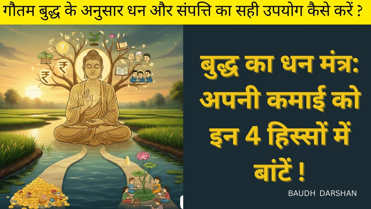 पैसे की असली ताकत: भगवान बुद्ध ने दान को क्यों बताया सबसे बड़ा निवेश ? 