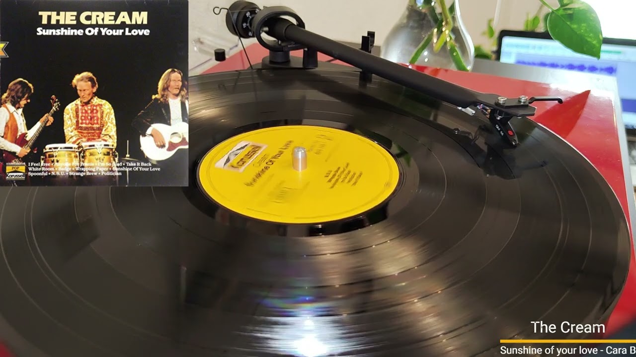 Vinilo - The Cream -  Sunshine of your love - Cara B