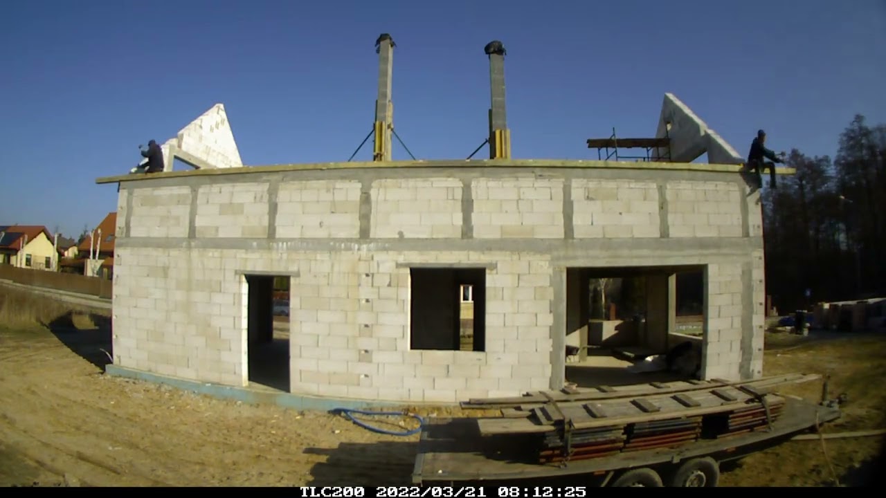 Budowa domu - timelapse