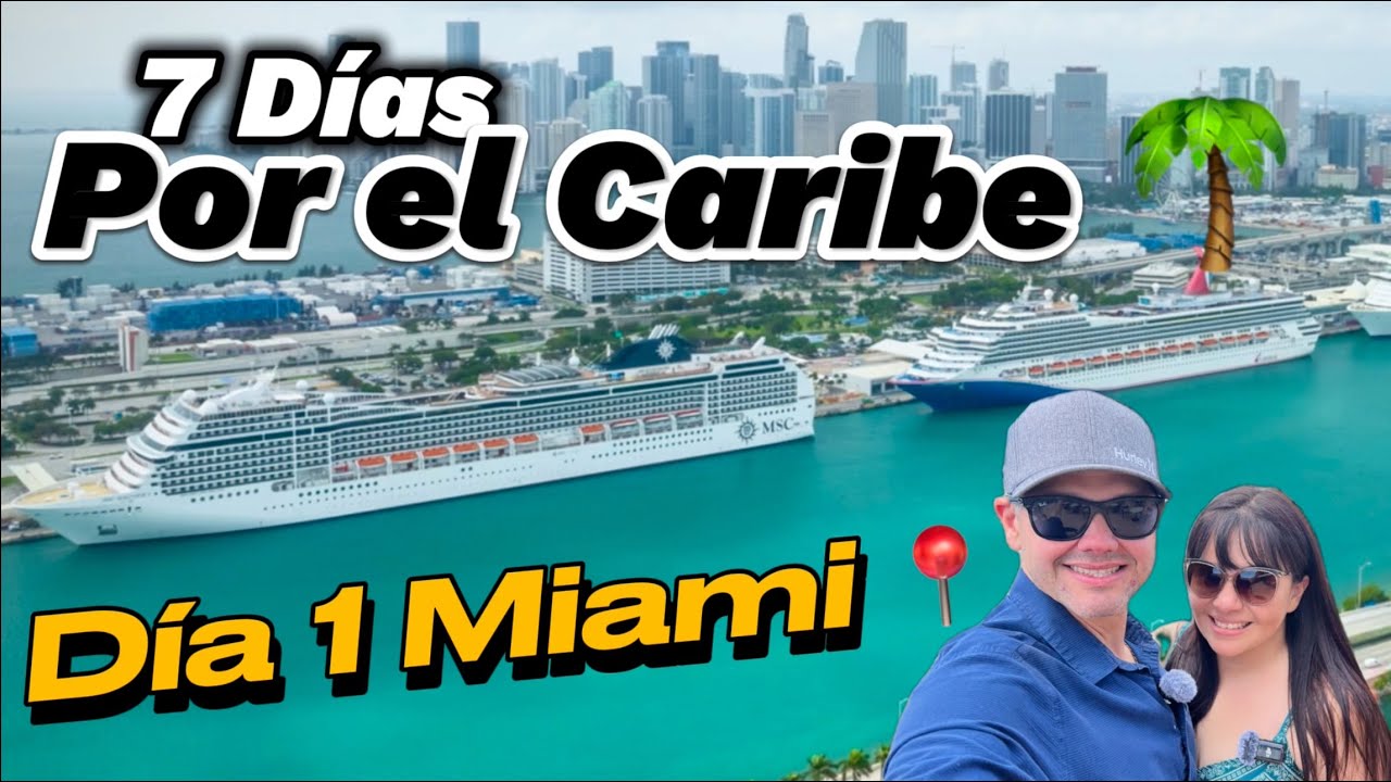 ¿CÓMO ES EL EMBARQUE EN EL MSC SEASCAPE?  Día 1 A Bordo + Primeras Impresiones (Crucero desde Miami)