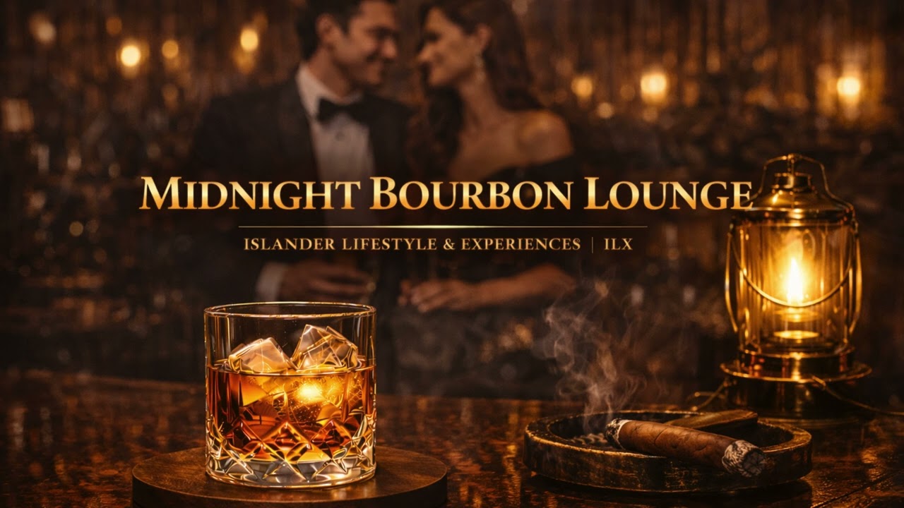 🌃 MIDNIGHT BOURBON LOUNGE #BourbonLounge #LateNightBar #WhiskeyAtmosphere
