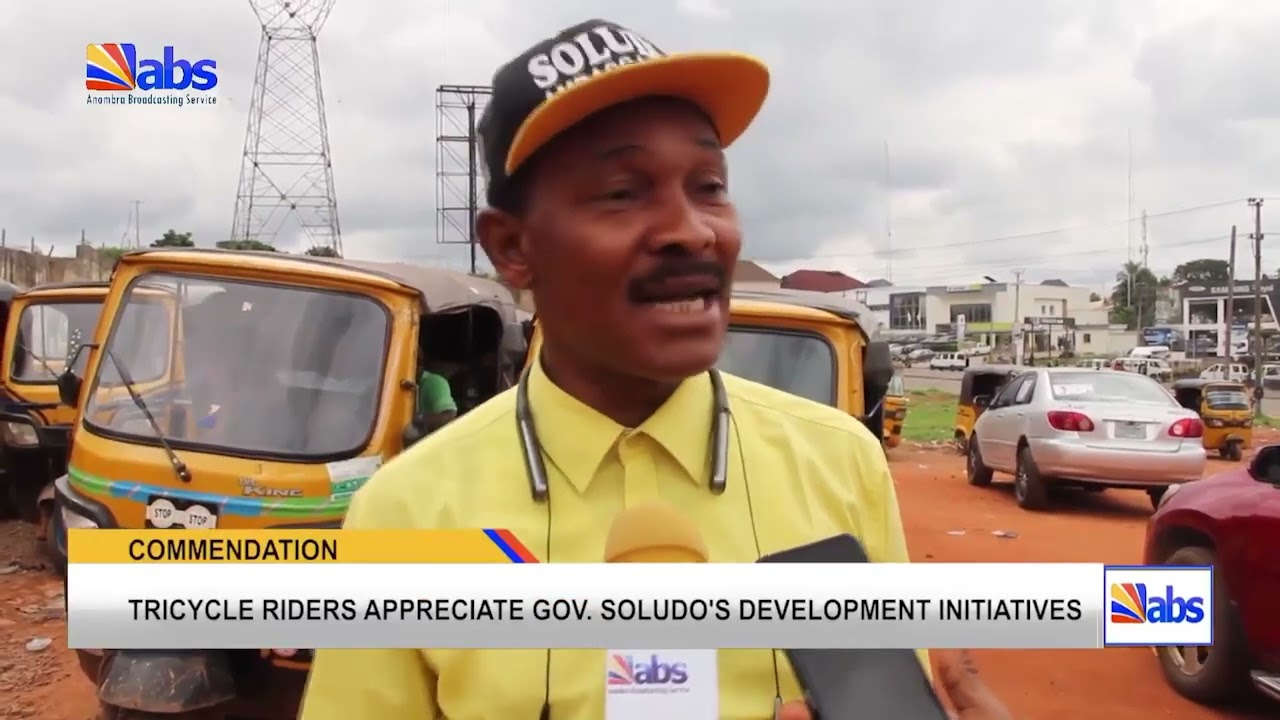 Tricycle Riders Appreciate Governor Soludo's Development Initiatives