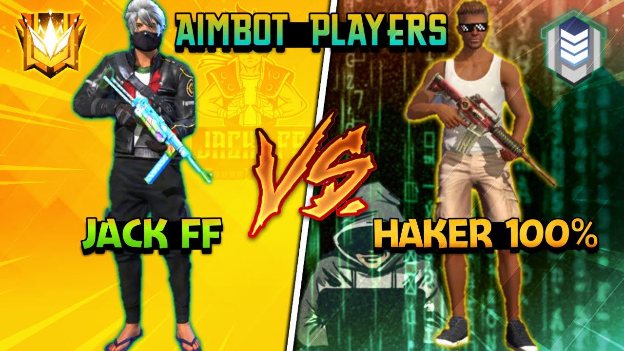 Freefire : OP JACK ⚔️  Hacker aimbot 999% | 1 vs 1  | clash squad 🦇🔥
