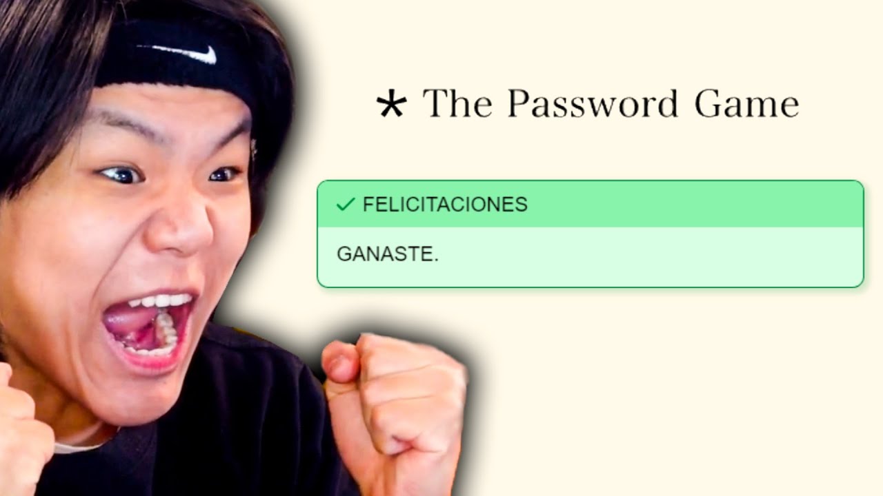GAN&Eacute; EL JUEGO DE LA CONTRASE&Ntilde;A 🔓
