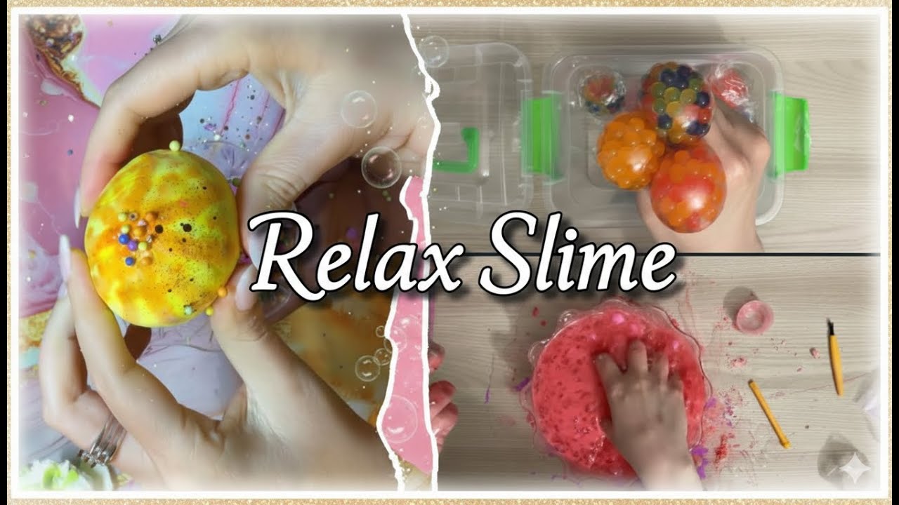 RELAXING SLIME ASMR | 10 Minutes of Super Satisfying Sounds 🎧