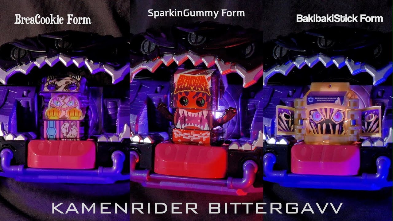 ビターガヴ 3フォーム 変身集【仮面ライダーガヴ】/BitterGAVV 3 Forms HENSHIN | KamenRiderGAVV