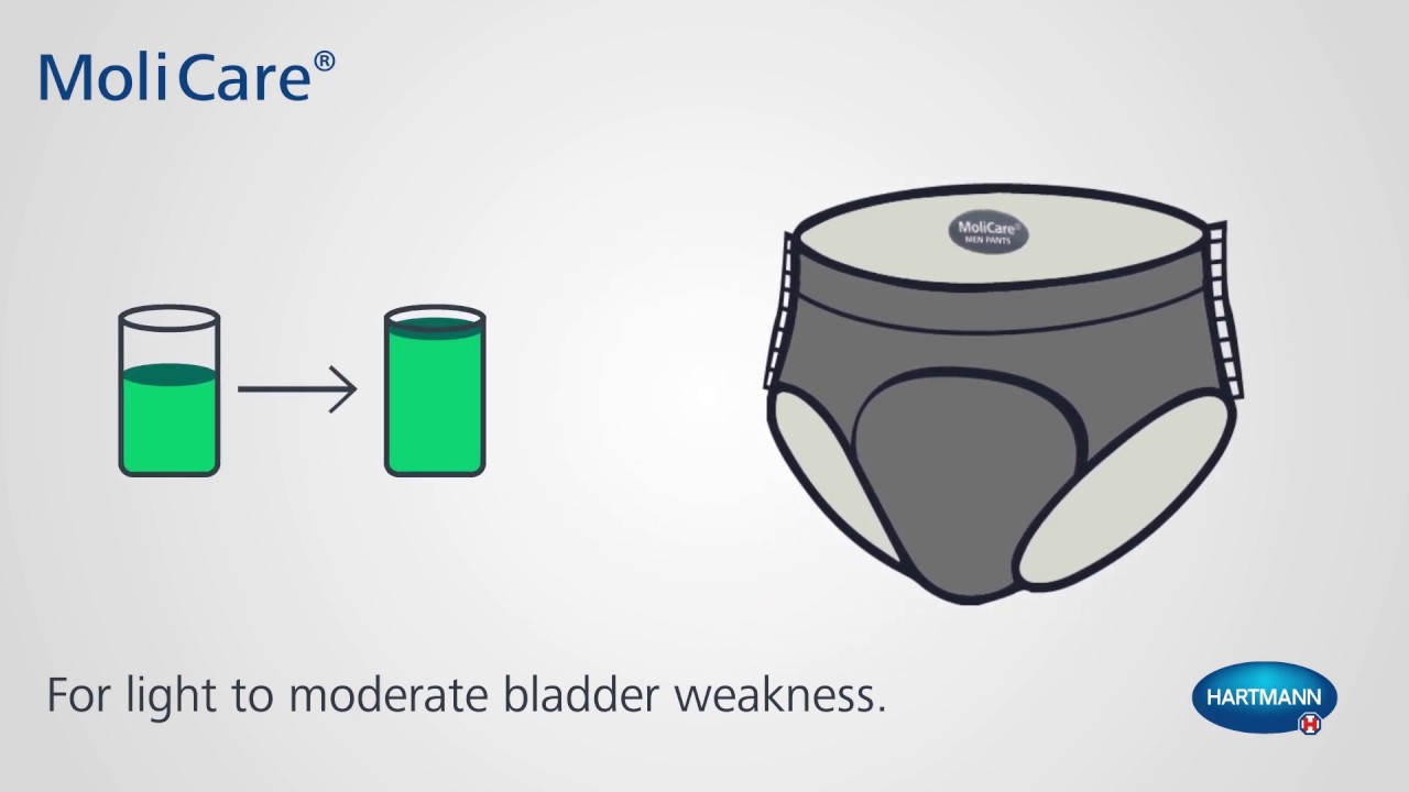 MoliCare Premium MAN pants: How to use pants