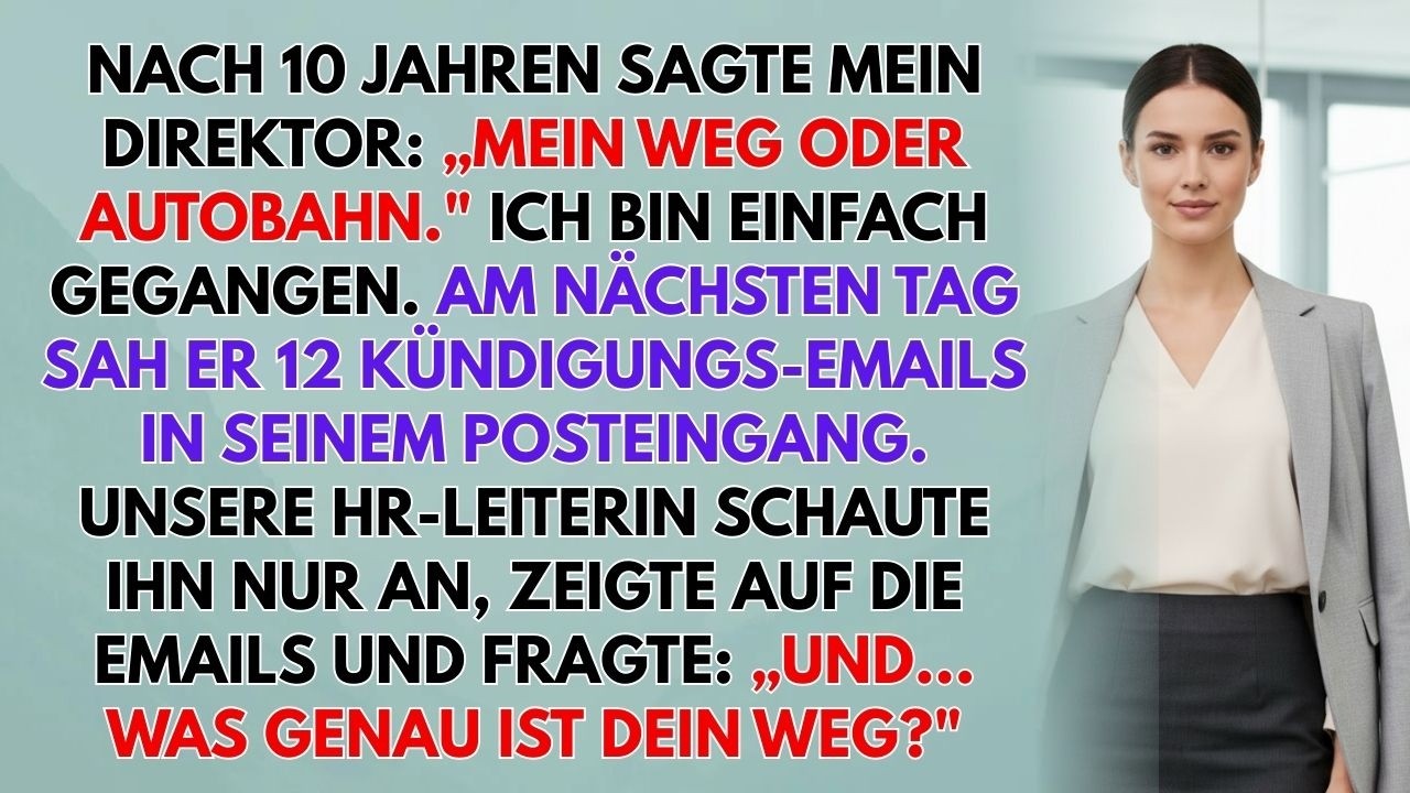 Mein Chef sagte ‚Mein Weg oder die Autobahn‘ – 12 Kündigungen zerstörten seine Karriere 💼 #BüroRache