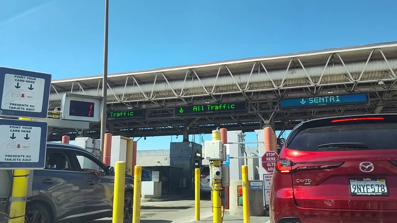 Cómo cruzar en carro para Estados Unidos, garita de Otay Tijuana