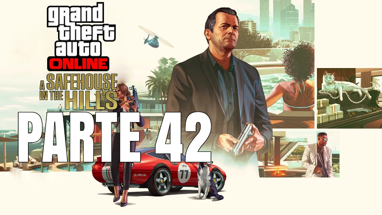 GTA ONLINE - ¡Somos Bomberos, repartidor de diarios y manejamos un Montacargas! #42