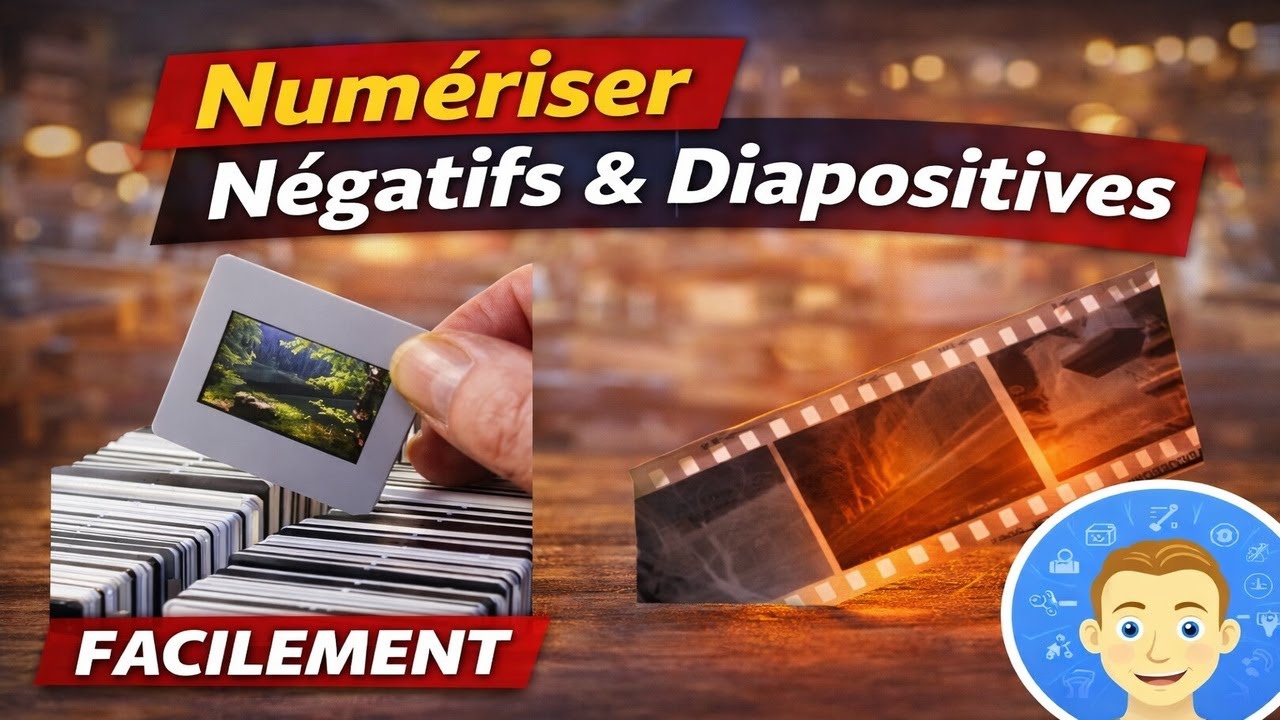 Numérise tes négatifs et diapos facilement (méthode simple)