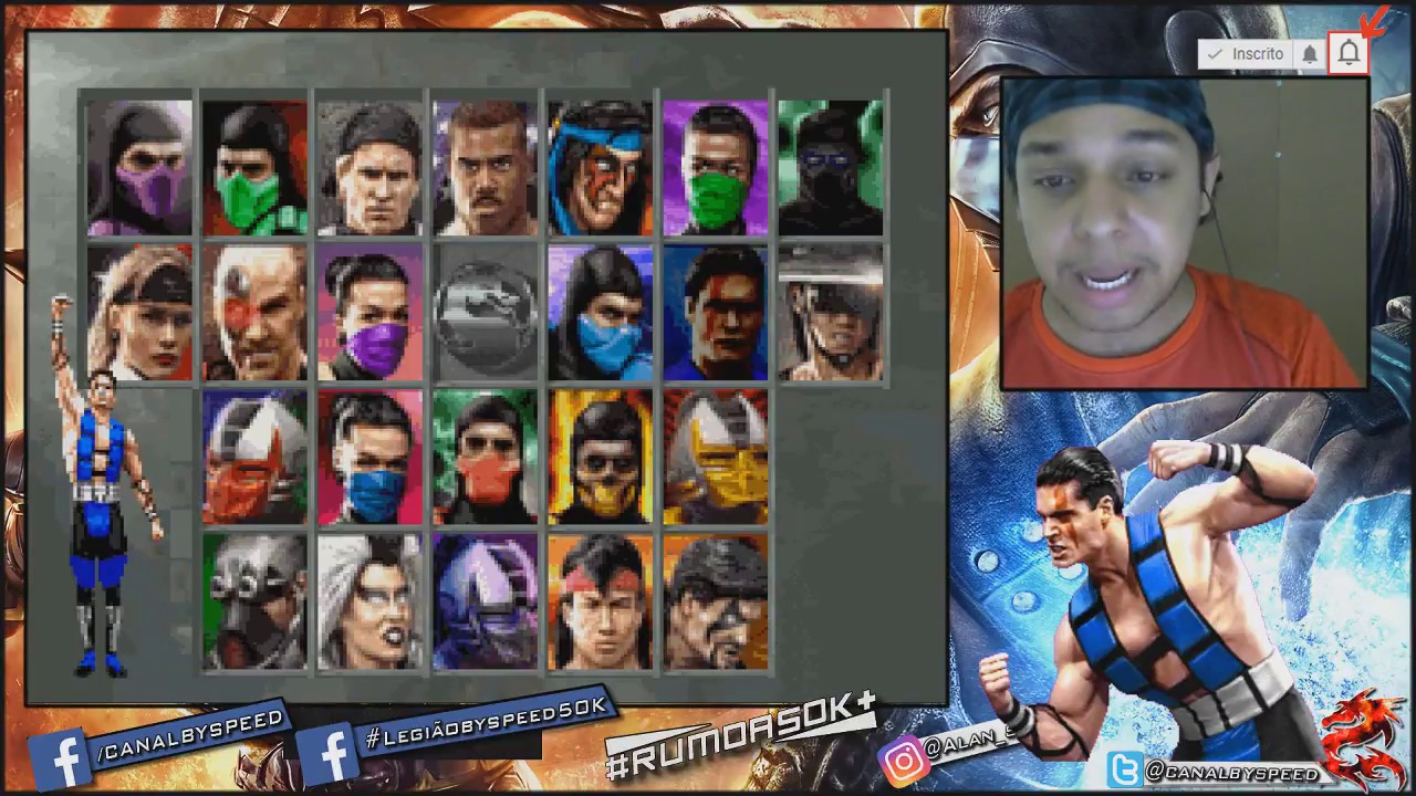 O personagem pra detonar a maquina Ultimate Mortal Kombat 3 SUB-ZERO combos e Dicas + Agradecimentos