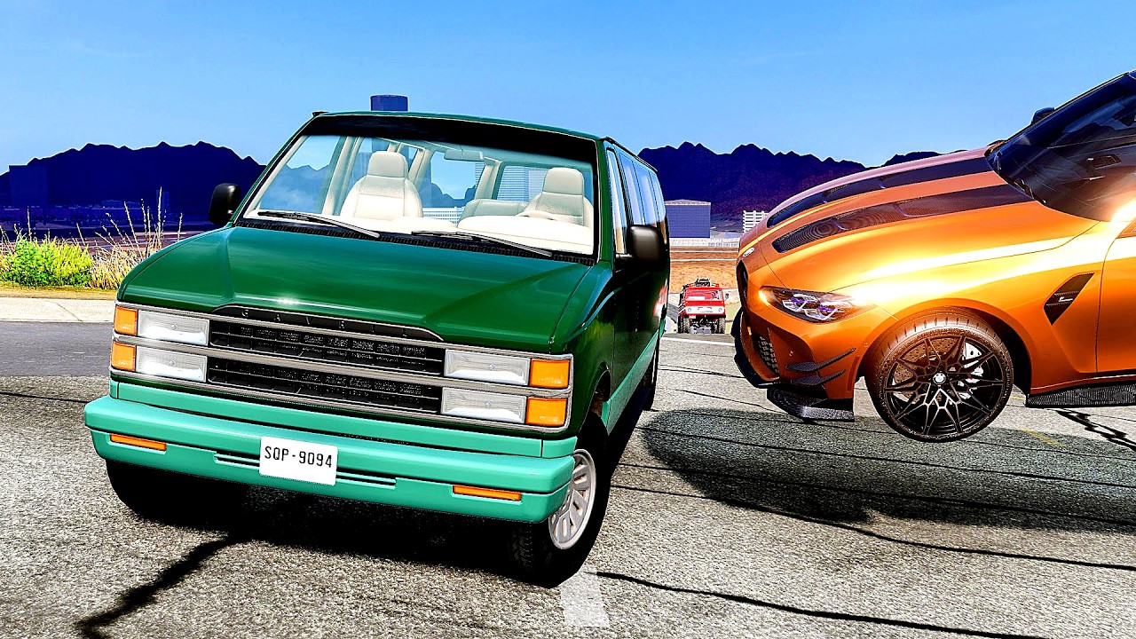 High Speed Traffic Car Crashes #273 - BeamNG Drive | CrashBoomPunk