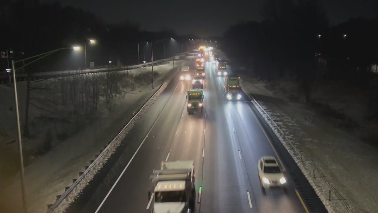 CTDOT crews headed to Rhode Island and Massachusetts to help with snow cleanup