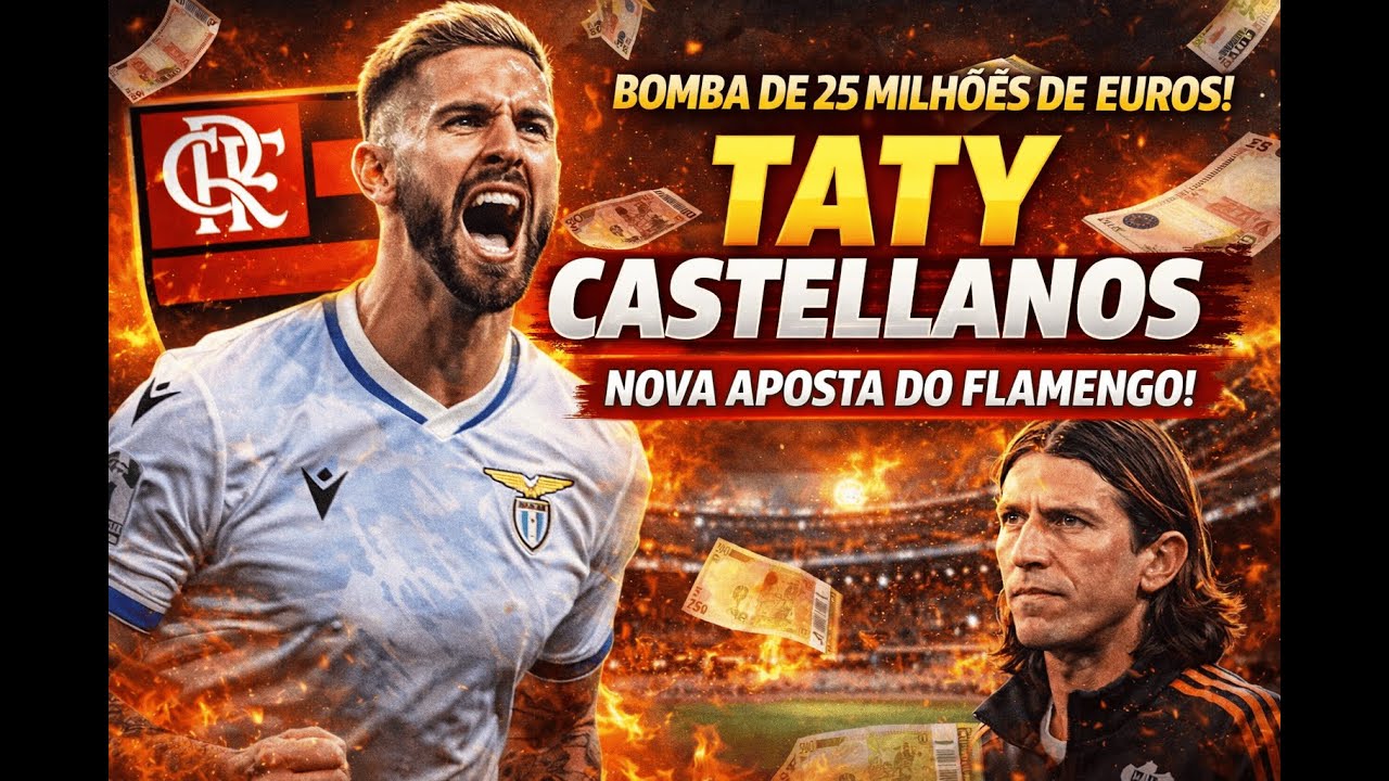 BOMBA DO DIA! FLAMENGO PREPARA 25 MILHÕES POR TATY CASTELLANOS!