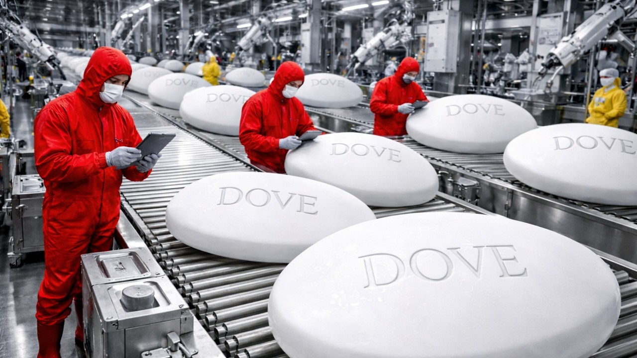 Inside America’s Oldest Soap Factory – The Lux Production Process Revealed(Full process)