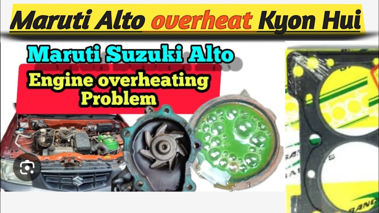  Gadi Raste Mein overheat ho jaye To Kya Karen/ Alto head gaskeet change / Maruti Alto head fitting/