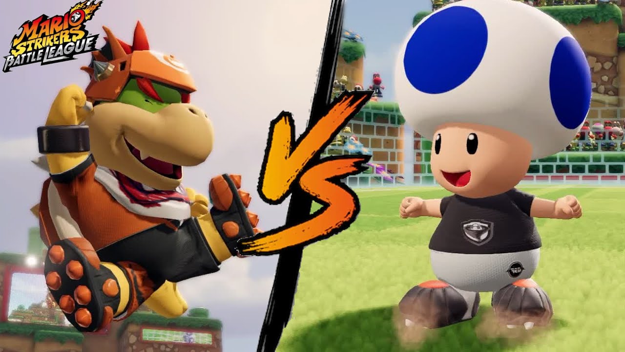Mario Strikers Battle League #78 - Bowser Jr vs Evil Toad