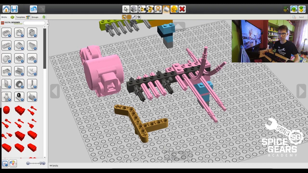 12 - Projektowanie w LEGO Digital Designer