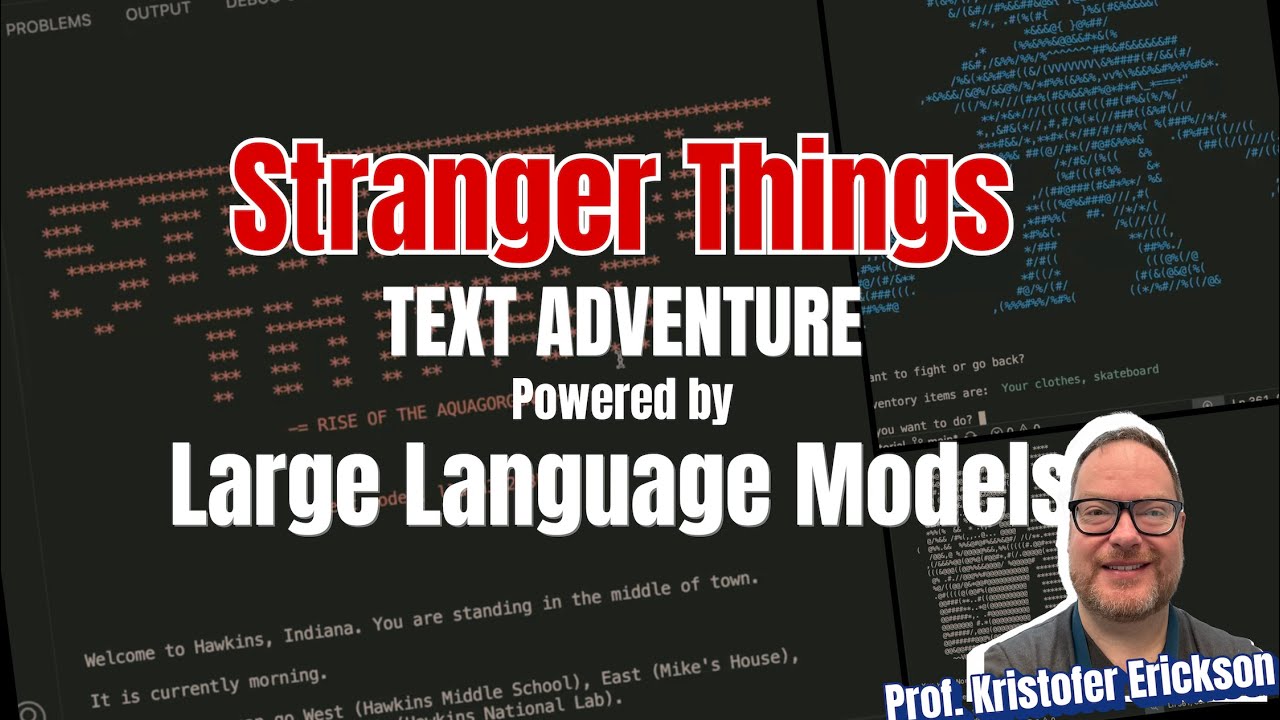 A Stranger Things text adventure game powered by large language models