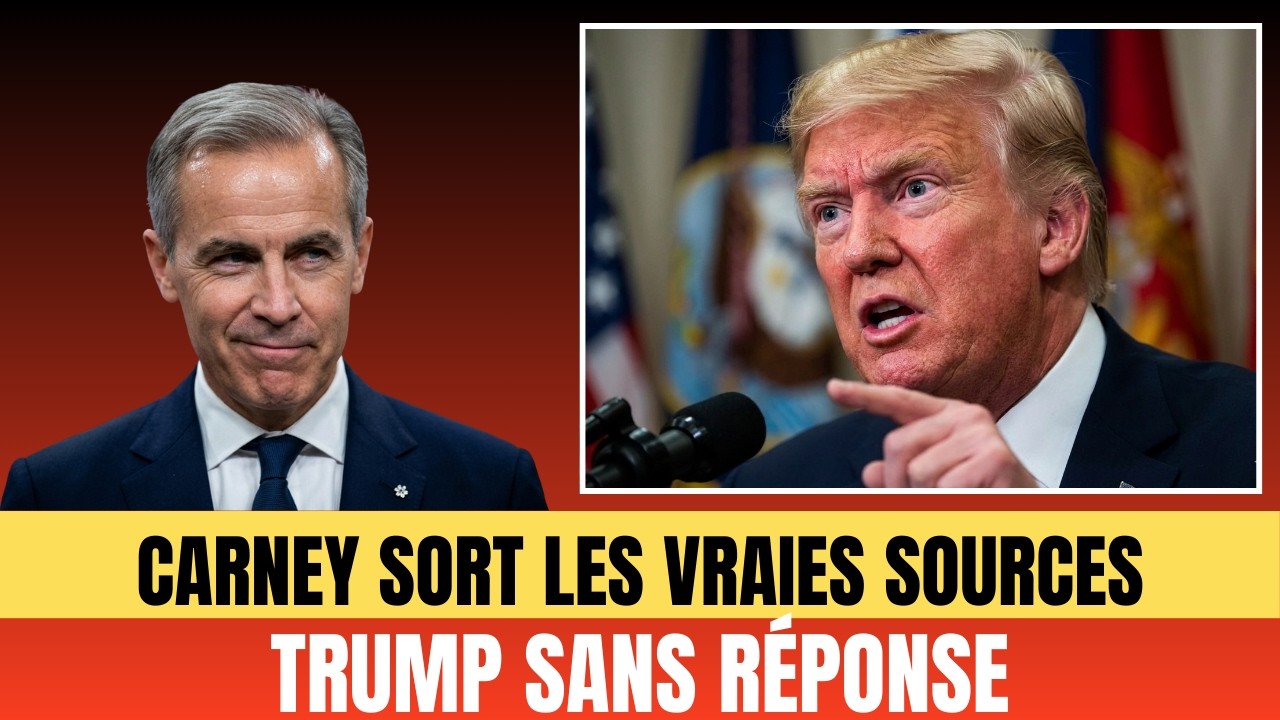 Carney a démoli les 7 affirmations de Trump en direct — avec les données de son propre gouvernement