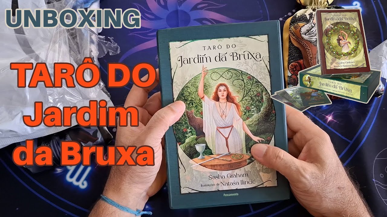 UNBOXING do Tarô do Jardim da Bruxa