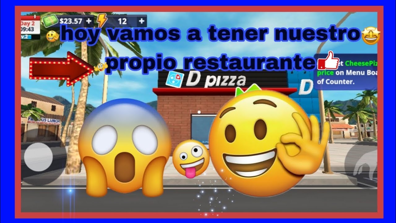 Vamos a jugar un simulador de tener tu😎 propio restaurante de pizzas🍕🍕🍕